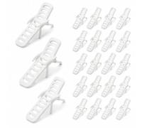 LOGOFUN 20Pcs Miniature Beach Chair for Dollhosue | 1:12 Foldable Mini Deck Lounge Chairs; Beach Chair Cake Topper; Cake Decorations; 1.97x0.69x0.63 Inch