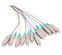 LOGON PROFESSIONAL Fiber Pigtail Set 12x SC OM3