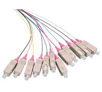LOGON PROFESSIONAL Fiber Pigtail Set 12x SC OM4