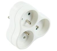 LOGON PROFESSIONAL LPS150 Power Strip, 3x16A Type E Triangle White