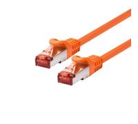 LOGON PROFESSIONAL TCF66F100O Cat6 F/UTP Patch Cable 10m Orange RJ45