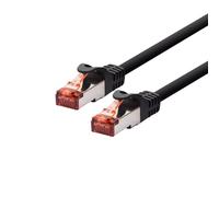LOGON PROFESSIONAL TCF66F150BL Cat6 F/UTP Patch Cable 15m Black RJ45