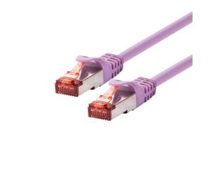 LOGON PROFESSIONAL TCF66F250V Cat6 F/UTP Patch Cable, 25m Violet RJ45 Shielded