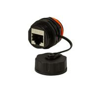 LOGON PROFESSIONAL TWPGLAND83 CAT6A Outdoor IP68 Bulkhead Coupler 5-Pack