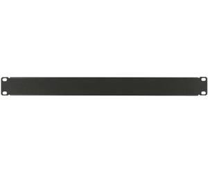 LOGON RAB100BL Blank panel rack accessory - rack accessories (Blank panel, Black, 48.3 cm (19"), 1U, 482 mm, 15 mm)