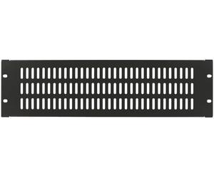 LOGON RAB210BL Blank panel rack accessory - rack accessories (Blank panel, Black, 48.3 cm (19"), 3U, 1 pc(s), 482 mm)