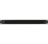 LOGON RAO200BL Cable management panel rack accessory - rack accessories (Cable management panel, Black, Metal, 48.3 cm (19"), 1U, 482 mm)