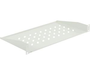 LOGON RAS200WH Rack shelf rack accessory - Rack Accessories (Rack shelf, White, 30 kg, 48.3 cm (19"), 1U, 486 mm)