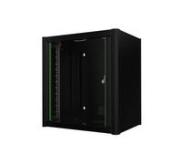Lanview RWM12U45BL rack cabinet 12U Wall mounted rack Black