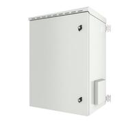 LOGON RWMIP55W16U45W Wall Mounted Rack 16U White Shelving Unit - Wall Mounted Rack, 16U, Steel, White, 48.3 cm (19"), IP55)