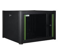 Lanview RWP07U56BL rack cabinet 7U Wall mounted rack Black