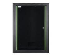 Lanview RWP16U45BL rack cabinet 16U Wall mounted rack Black