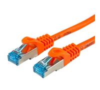 Logon SSTP Cat5e Network Cable 0.15m Orange - Network Cables (0.15m, RJ-45, RJ-45, Orange)