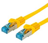 Logon SSTP Cat5e Network Cable 0.15m Yellow - Network Cables (0.15m, RJ-45, RJ-45, Yellow)