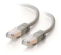 Logon SSTP Cat5e Network Cable 0.5m Ivory - Network Cables (0.5m, RJ-45, RJ-45, Ivory)