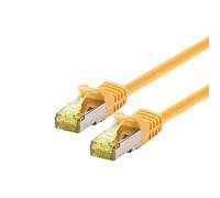 Logon SSTP Cat6a Network Cable 10 m Yellow - Network Cables (10 m, RJ-45, RJ-45, Yellow)