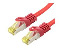 Logon SSTP Cat6a Network Cable 1m Red - Network Cables (1m, RJ-45, RJ-45, Red)