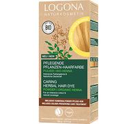 LOGONA Golden Blonde Vegan Hair Colour Powder with Organic Henna, 100g