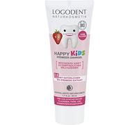 LOGONA Naturkosmetik Happy Kids Strawberry Tooth Gel, for Healthy and Strong Milk and Children's Teeth, Free from Synthetic Fluoride Additives, 50 ml (Pack of 1)