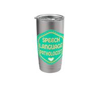 Logopedist SLP Speech Language Pathologist Stainless Steel Insulated Tumbler