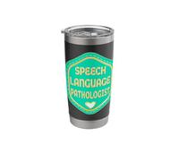 Logopedist SLP Speech Language Pathologist Stainless Steel Insulated Tumbler