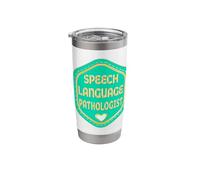 Logopedist SLP Speech Language Pathologist Stainless Steel Insulated Tumbler