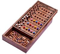 LOGOPLAY Code Finder - Master Code - Superbrain Strategy Thinking Logic Wooden Board Game for 2 Players