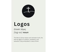 Logos | Christian Notebook - A Minimalist Journal for Sermon Notes, Journaling and Prayer: Features a simple, minimalist design