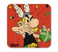 Logoshirt® Asterix Coaster I Magic Potion I Asterix the Gaul I Coaster I Cork I 10 x 10 cm I Durable Print I Licensed Original Design