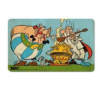 Logoshirt®️ Asterix I Obelix & Getafix I Magic potion I Breakfast board I Chopping board I 23x14cm I Dishwasher safe & heat resistant I Licensed original design
