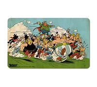 Logoshirt® Asterix I Obelix I Attack I Breakfast board I Chopping board I 23x14cm I Dishwasher safe & heat resistant I Licensed original design