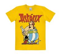 Logoshirt® Asterix le Gaulois - Asterix & Obelix I Print T-Shirt I Men & Women I Yellow (041) I Licensed Original Design I Size XXL