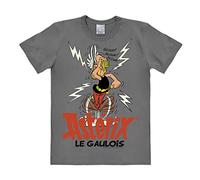 Logoshirt® Asterix le Gaulois I Magic Potion I Print T-Shirt I Men & Women I Grey I Licensed Original Design, Size XXL
