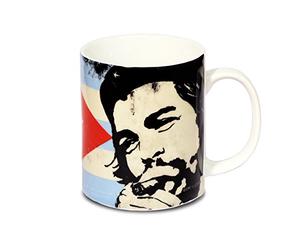 Logoshirt® Che Guevara I Cuban Flag I Porcelain Mug - Coffee Mug I Approx. 300 ml I Multi-Coloured I Licensed Original Design