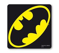 Logoshirt® DC Comics I Batman I Logo I Coaster I Drinks mat I Cork I 10x10cm I Durable print I Licensed Original Design