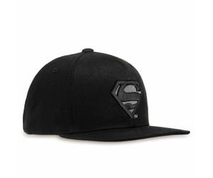 Logoshirt® DC Comics I Superman I Logo Black I Snapback Cap I Women & Men I 3D Embroidery I Licensed Original Design