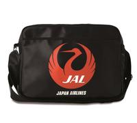 Logoshirt® Japan Airline I JAL I Logo I Shoulder Bag I Retro I Landscape Format I Black I Licensed Original Design