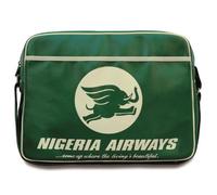 Logoshirt®️ Nigeria Airways I Elephant I Logo I Shoulder Bag I Retro I Landscape format I green I Licensed original design