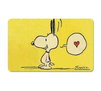 Logoshirt® Peanuts I Snoopy I in Love I Breakfast Board I Chopping Board I 23x14cm I Dishwasher Safe & Heat Resistant I Licensed Original Design