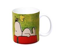 Logoshirt® Peanuts I Snoppy & Woodstock I Authentic Peanuts I Porcelain Mug - Coffee Mug I Approx. 300 ml I Multi-Coloured I Licensed Original Design