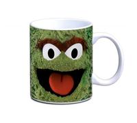 Logoshirt® Sesame Street I Oscar I I Love Trash I Porcelain Mug - Coffee Mug I Approx. 300 ml I Multi-Coloured I Licensed Original Design