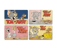 Logoshirt® Tom & Jerry I Adventures I Breakfast Board I Chopping Board I 23x14cm I Set of 4 I Dishwasher Safe & Heat Resistant I Licensed