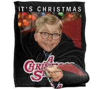 LOGOVISION A Christmas Story Ralphie It'S Christmas Silky Touch Super Soft Throw Blanket 152 X 127 Cm