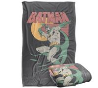 LOGOVISION Batman 70's Silky Touch Super Soft Throw Blanket 36"x58"