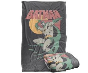 LOGOVISION Batman 70's Silky Touch Super Soft Throw Blanket 36"x58"