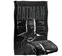 LOGOVISION Batman 85th Mashups Classic Cowl Silky Touch Super Soft Throw Blanket 36"x58"