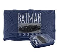 LOGOVISION Batman Caped Crusader Animated Series Batmobile Silky Touch Super Soft Throw Blanket 36"x58"