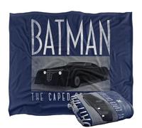 LOGOVISION Batman Caped Crusader Animated Series Batmobile Silky Touch Super Soft Throw Blanket 50"x60"