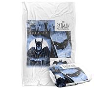LOGOVISION Batman Caped Crusader Animated Series Gotham Square Silky Touch Super Soft Throw Blanket 36"x58"
