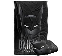 LOGOVISION Batman Caped Crusader Animated Series Headshot Silky Touch Super Soft Throw Blanket 36"x58"